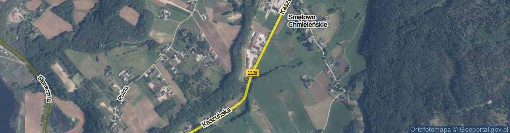 Zdjęcie satelitarne Kaszubska ul.